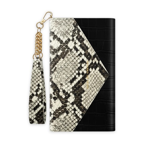 [IDECSS20-I2054-199] iDeal of Sweden Envelope Clutch for iPhone 12 mini (Midnight Python)