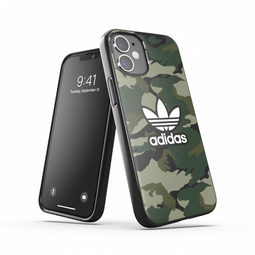 [42378] Adidas Snap Case Graphic AOP for iPhone 12 mini (Black/Night cargo)