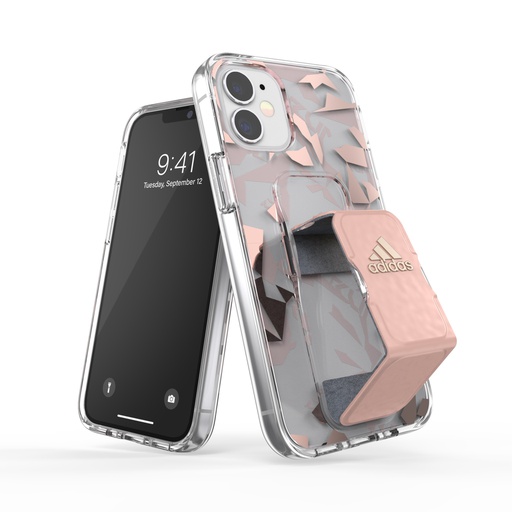 [42448] Adidas Clear Grip for iPhone 12 mini (Pink Tint)
