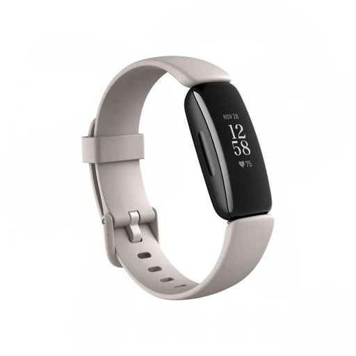 [FB418BKWT] Fitbit Inspire 2 Fitness Tracker and Heart Rate (Lunar White)