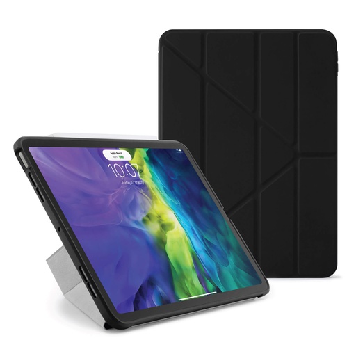 [P045-49-Q] Pipetto Origami for iPad Air 4 10.9 inch 2020 (Black)