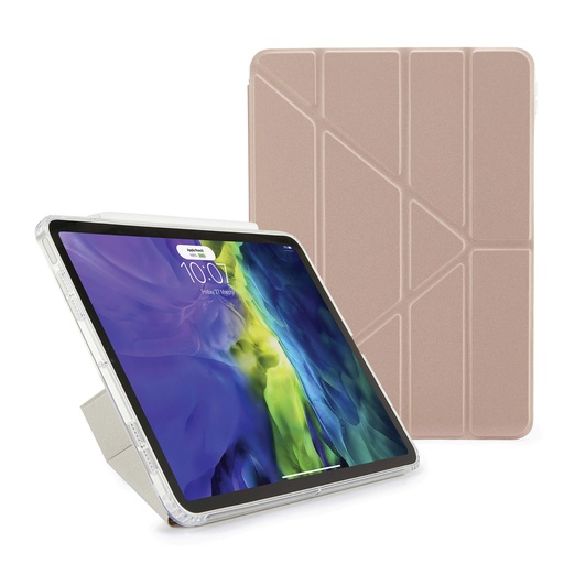 [P045-63C-Q] Pipetto Origami for iPad Air 4 10.9 inch 2020 (Rose Gold)