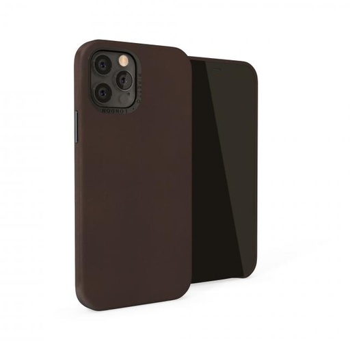 [P063-71-P] Pipetto Magnetic Leather for iPhone 12 Pro Max (Brown)