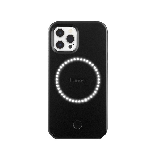 [LM043574] LuMee Halo Case iPhone 12/12 Pro (Matte Black)
