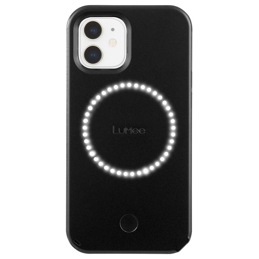 [LM043574] LuMee Halo Case iPhone 12/12 Pro (Matte Black)