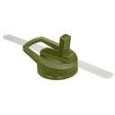 Fifty Fifty Wide Mouth Straw Lid (Olive Green)