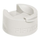 Fifty Fifty wide Mouth Flip Top Lid (White)