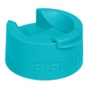 Fifty Fifty wide Mouth Flip Top Lid (Aqua)