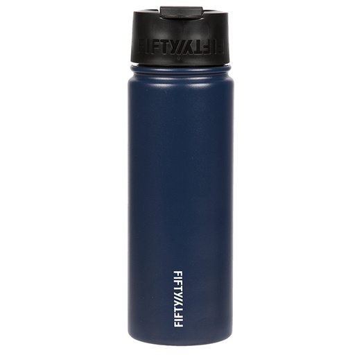 [V20005NB0] Fifty Fifty Vacuum Insulated Bottle Flip Lid 591ML (Navy)