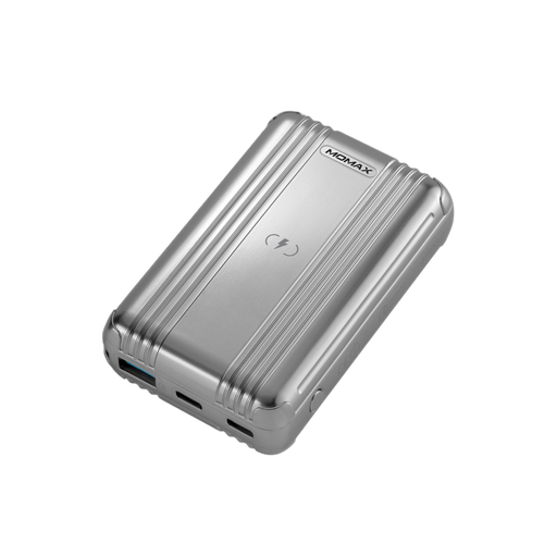 [IP101S] Momax Q.Power GO mini Wireless Battery Pack 10000mAh (Silver)