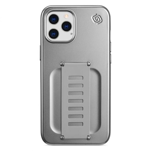 [GGA2067SLMSI] Grip2u SLIM for iPhone 12 Pro Max (Metallic Silver)