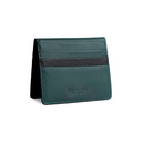 Kavy Slim Wallet Front Pocket Leather (Green)