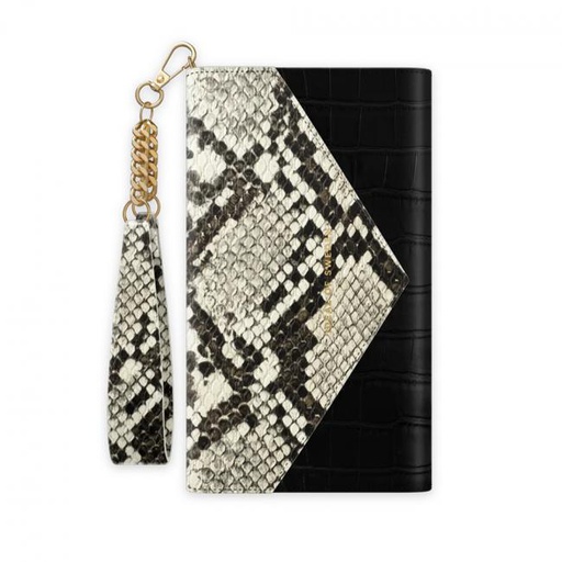 [IDECSS20-I2061-199] iDeal of Sweden Envelope Clutch for iPhone 12/12 Pro (Midnight Python)