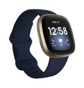 Fitbit Versa 3 Health & Fitness Smartwatch (Midnight/Soft Gold)