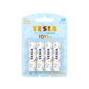 TESLA TOYS+ ALKaline Batteries 1,5V AA 4Pcs (Blue)
