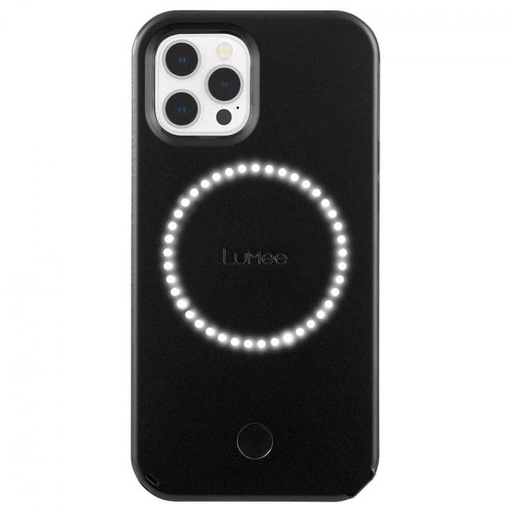 [LM043504] LuMee Halo Case iPhone 12 Pro Max (Matte Black)