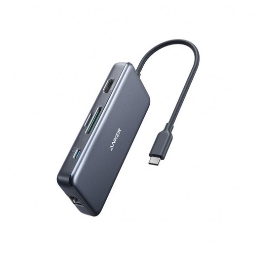 [A8352HA1] Anker PowerExpand+ 7-in-1 USB-C PD Ethernet Hub (Gray)