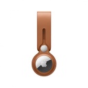 Apple AirTag Leather Loop (Saddle Brown)