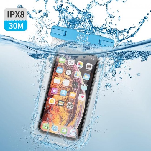 [MELA2] Seawag Mela Universal WaterProof Case for SmartPhone (Blue)