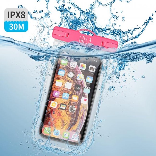 [MELA3] Seawag Mela Universal WaterProof Case for SmartPhone (Pink)