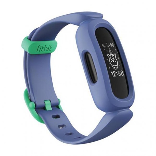 [FB419BKBU] Fitbit Ace 3 Fitness Wristband for Kids (Black/Blue)