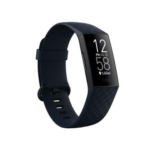 [FB417BKNV] Fitbit Charge 4 Fitness (Storm Blue/Black)