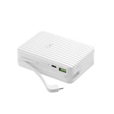 Momax Q. Plug Portable 65W GaN Charger (White)