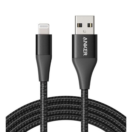 [A8454H12] Anker PowerLine+ II Lightning (3m/10ft) C89 (Black)