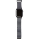 Decoded Traction Leather Magnetic Strap for Apple Watch 40/38mm (Anthracite)