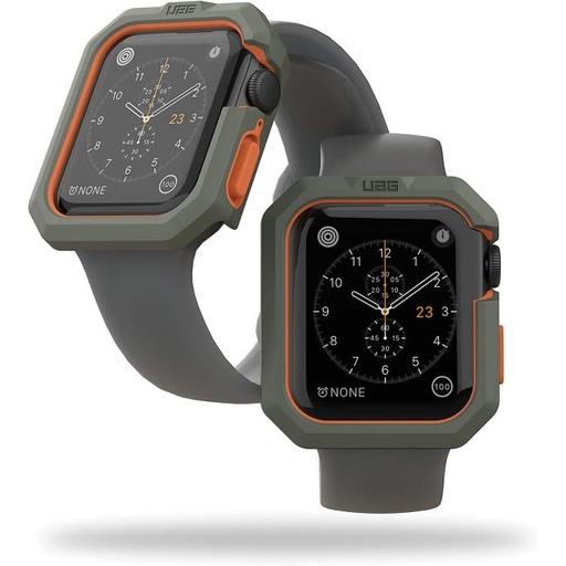 [1A148D117297] UAG Apple Watch Civilian Case for 44mm (Olive/Orange)