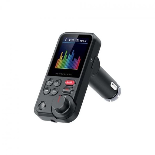 [PCCSR003] Powerology FM Transmitter Pro Car Charger