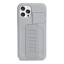 Grip2u Boost Case with Kickstand for iPhone 12 Pro Max (Matte Silver)