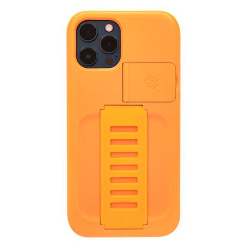 [GGA2067BTKMGO] Grip2u Boost Case with Kickstand for iPhone 12 Pro Max (Mango)