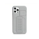 Grip2u Boost Case with Kickstand for iPhone 12/12 Pro (Matte Silver)