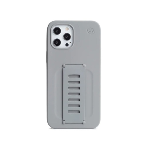 [GGA2061SLSIL] Grip2u Slim for iPhone 12/12 Pro (Matte Silver)