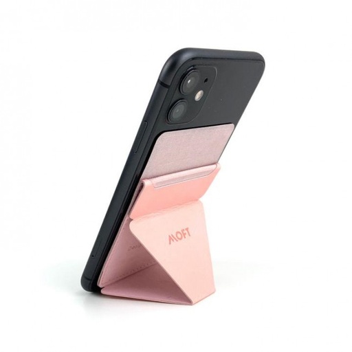 [MS007S-1-PKPK] MOFT X Phone Stand With Card Holder (Pink)
