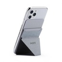 MOFT X Phone Stand With Card Holder (Light Gray)