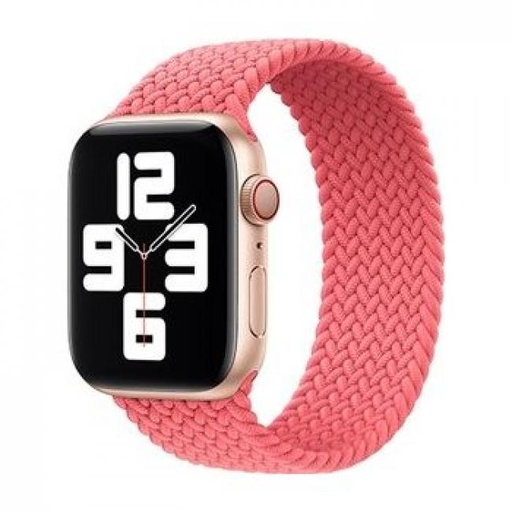 [WB42-44M160P] WIWU Braided Solo Loop Watchband For IWatch 42-44MM / M:160MM (Pink)