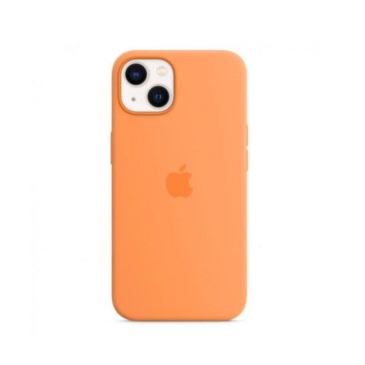 [MM243] Apple Silicone with Magsafe for iPhone 13 (Marigold)