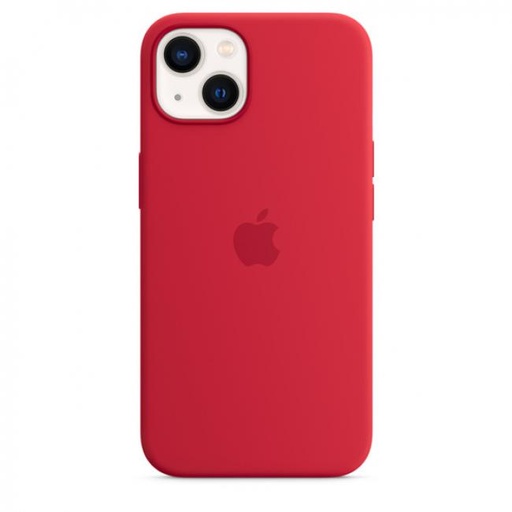 [MM233] Apple Silicone with Magsafe for iPhone 13 Mini (PRODUCT) Red