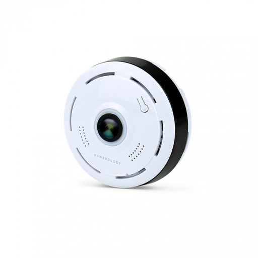 [PFIPCWH] Powerology Wifi Panoramic Camera Ultra Wide Angle Fisheye Lens