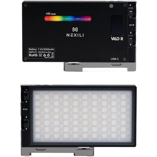 [VR201489] Nexili Valo R Portable RGB LED Light 2500K-8500K