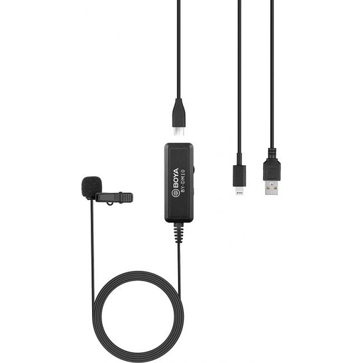 [BY-DM10] BOYA Digital Lavalier Microphone for IOS, Mac &amp; Windows