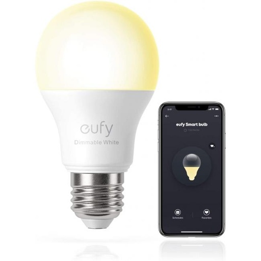 [T1018H21] Eufy Lumos Smart Bulb 2.0 White &amp; Color