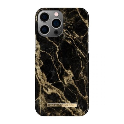 [IDFCSS20-I2167-191] Ideal of Sweden Fashion Case for iPhone 13 Pro Max (Golden Smoke  Marble)