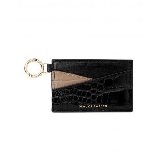 [IDCKAW21-325] Ideal of Sweden Ora Card Holder Keyring (Caramel Croco)