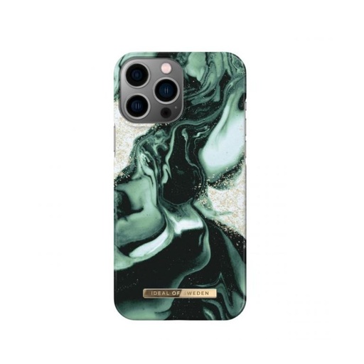 [IDFCAW21-I2161P-320] Ideal of Sweden Fashion Case for iPhone 13 Pro (Golden Olive Marble)