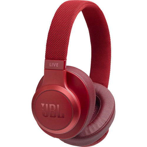 [LIVE500-RD] JBL Live 500BT Wireless Over-Ear Headphones (Red)