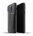 Mujjo Full Leather Wallet Case for iPhone 13 Pro Max (Black)