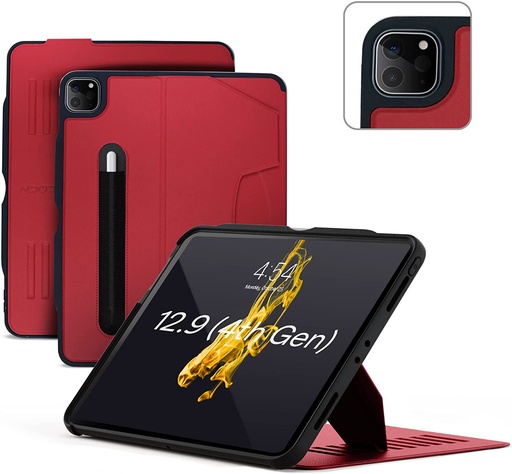 [ZG-21-129R] ZUGU Case for iPad Pro 12.9&quot; (Red)
